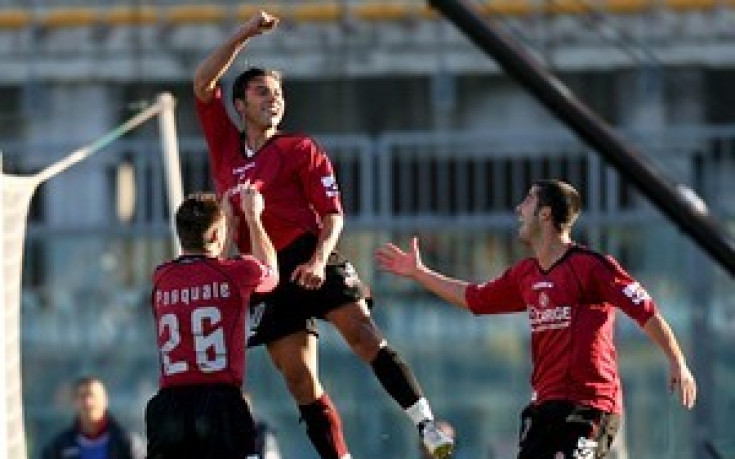 Фен шамароса Тавано на тренировка на Ливорно