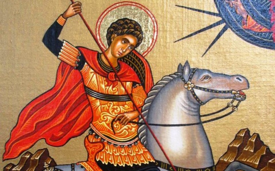 Литекс подари на Гриша Ганчев икона на Свети Георги