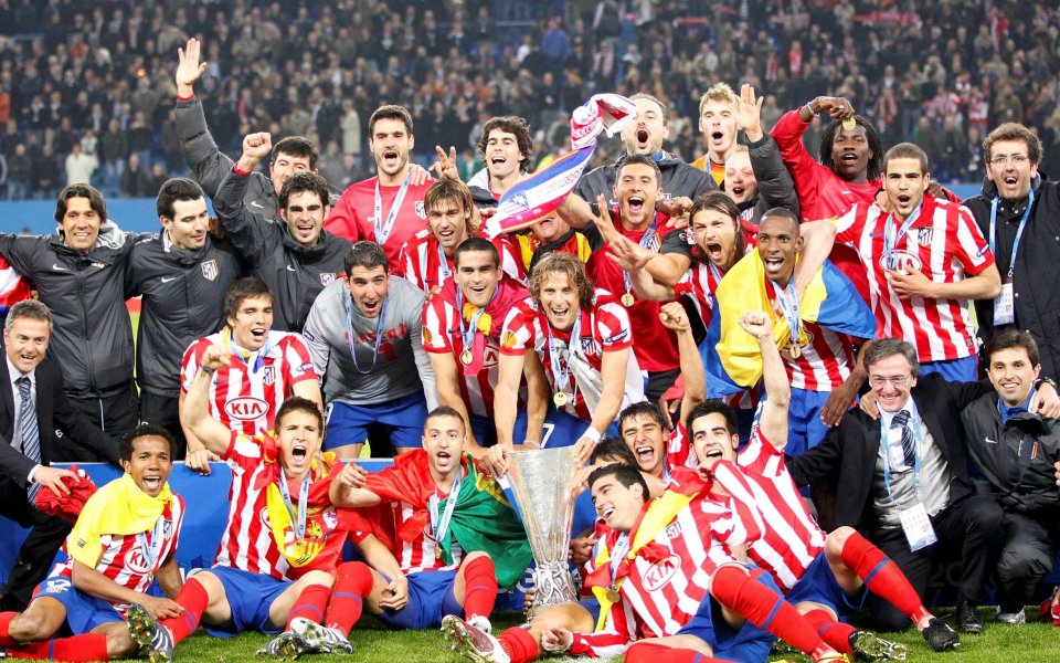 След 120 минути, Атлетико Мадрид спечели първата купа в Лига Европа!