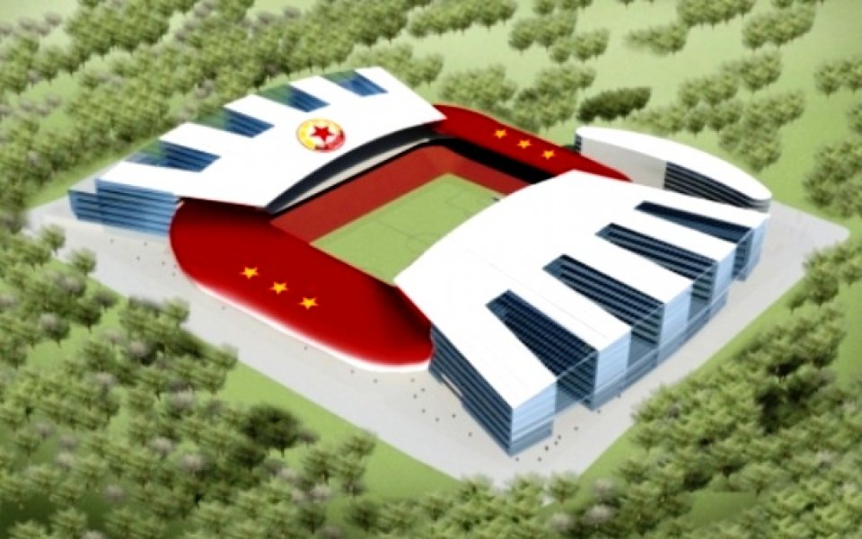 Проектът за нов стадион на ЦСКА не е представян в МФВС