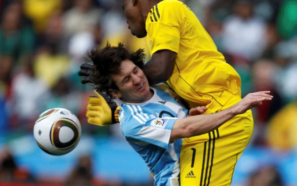 Винсънт Ениема бе избран за играч на мача Аржентина - Нигерия