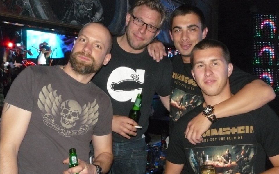 Rammstein на купон с Божинов и Мартин Петров