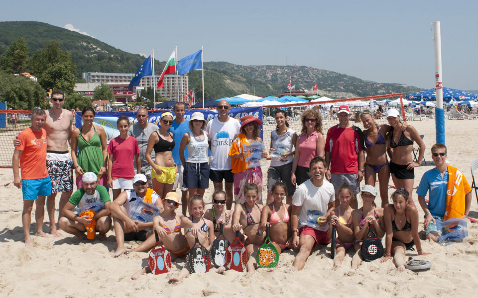 Турнир по плажен тенис се проведе този уикенд в Албена
