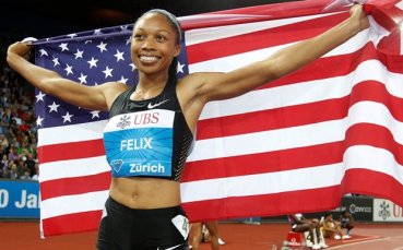 Алисън Феликс и Дейвид Оливър са номер 1 на САЩ за 2010-а