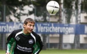 Караславов вкара при успех на Гройтер Фюрт