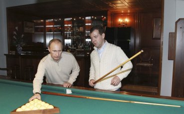 Медведев благодари на Сеп Блатер