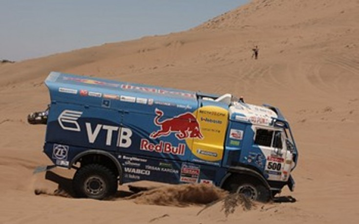 Камаз с цели 6 камиона на рали Дакар