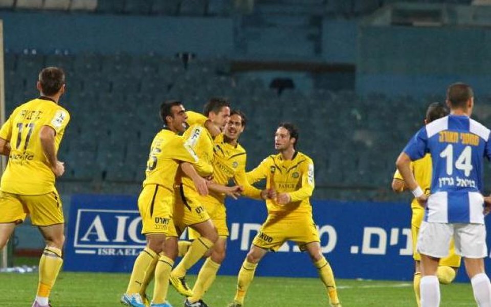 Рангелов вкара, но Макаби отпадна от Тото Къп