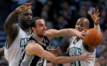 Бостън надделя над Сан Антонио в Битката на титаните