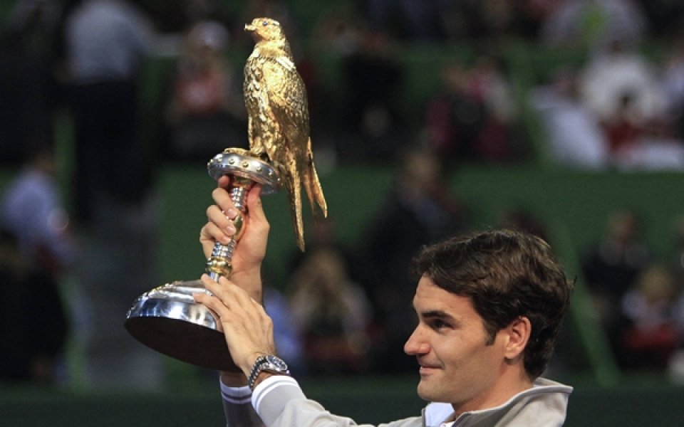 Федерер спечели турнира в Доха