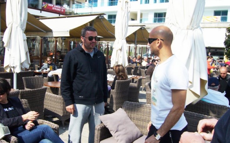 СНИМКИ: Левски се засече с Пелето в Ларнака, сините наградени с разходка