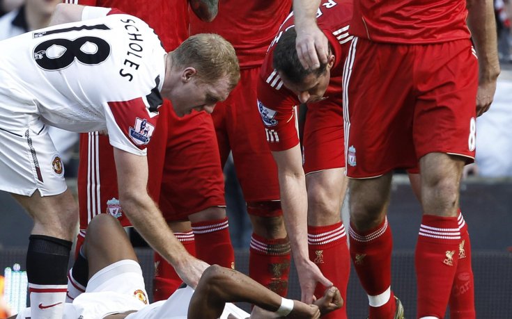 Луиш Нани има дълбока прорезна рана на крака