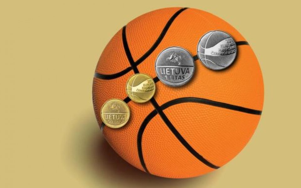 Литва пусна монета в чест на Евробаскет 2011