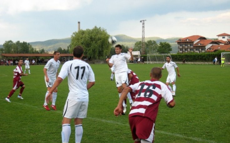 СНИМКИ: Славия и Банско не се победиха в проверка