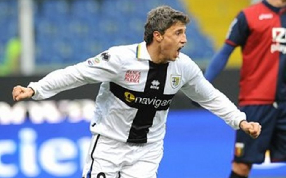 Креспо си постави цел: 100 гола с екипа на Парма и оставане в Серия А