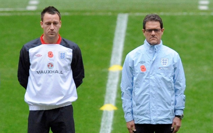 Футболната асоциация на Англия цензурира Джон Тери