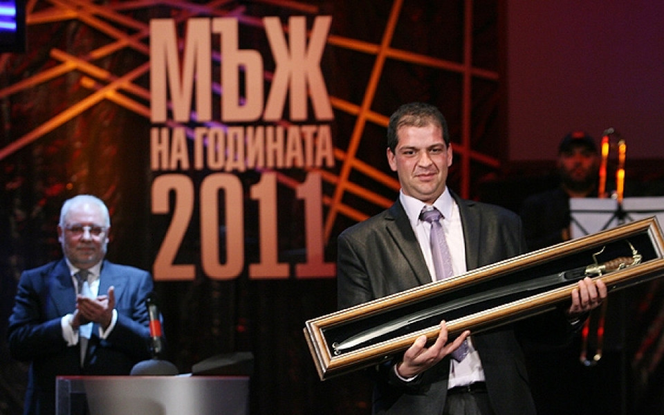 ВИДЕО: Стефан Стойчев е Мъж на годината 2011, историята на конкурса е променена