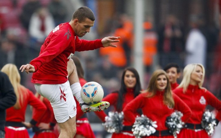 Подолски се отблагодари на Кьолн с изравнителен гол