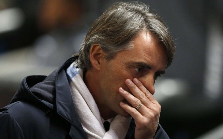 Манчини пое вината за загубата на Ман Сити