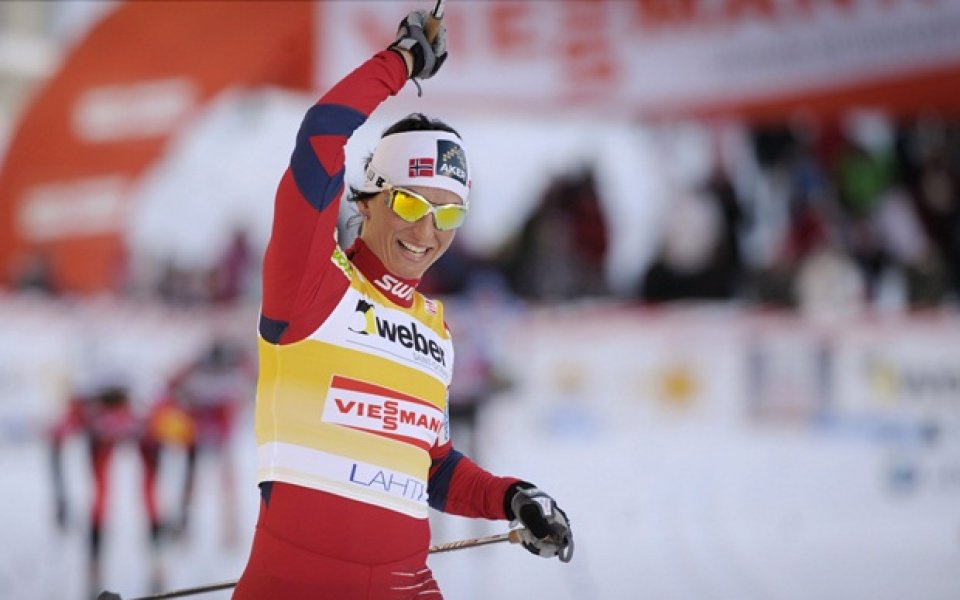 СНИМКИ: Бьорген спечели за трети път Световната купа по ски-бягане