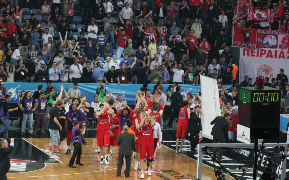 СНИМКИ: ЦСКА е на финал, обърна и би Панатинайкос