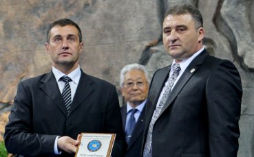 Министър Свилен Нейков получи черен колан 4 дан по таекуон-до ITF