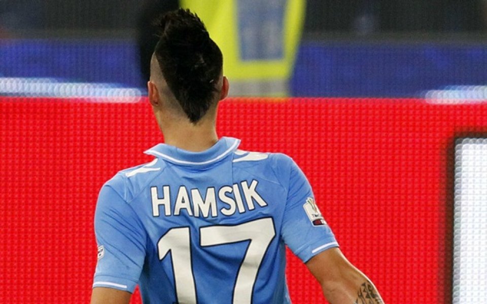 Хамшик спази обещанието - острига се след триумфа с Купата на Италия