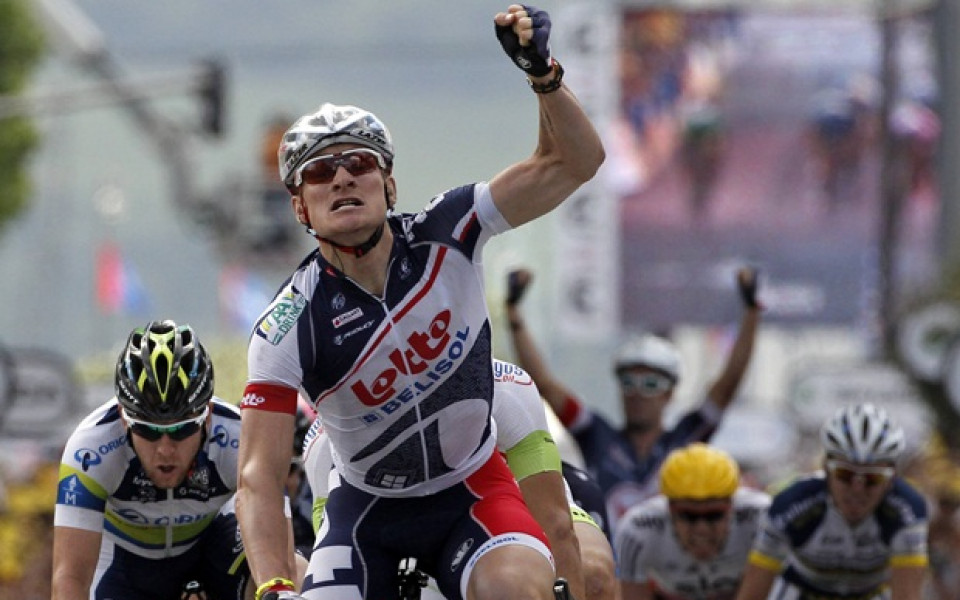 Андре Грайпел триумфира в четвъртия етап на Тур дьо Франс