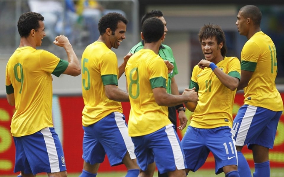 Официално: Бразилия атакува титлата на Лондон 2012 с Неймар, Пато, Хълк и още много звезди