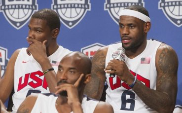 ЛеБрон и Брайънт ще играят за САЩ на Олимпиадата