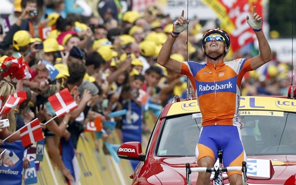 Испанецът Луис Леон Санчес спечели 14-ия етап от колоездачната Обиколка на Франция