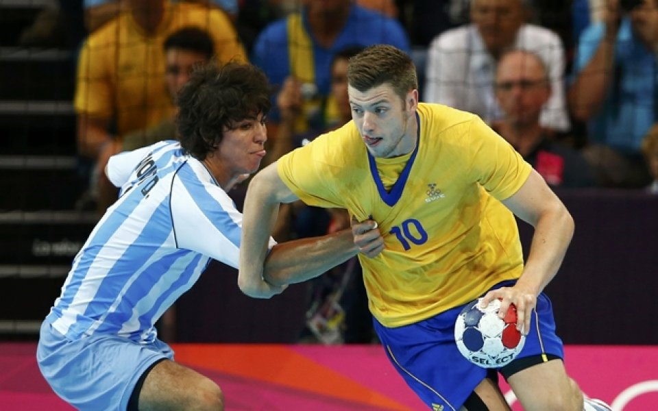 Швеция разгроми Аржентина в хандбалния турнир за мъже