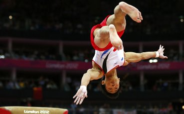 Титла за Република Корея във финала на прескок