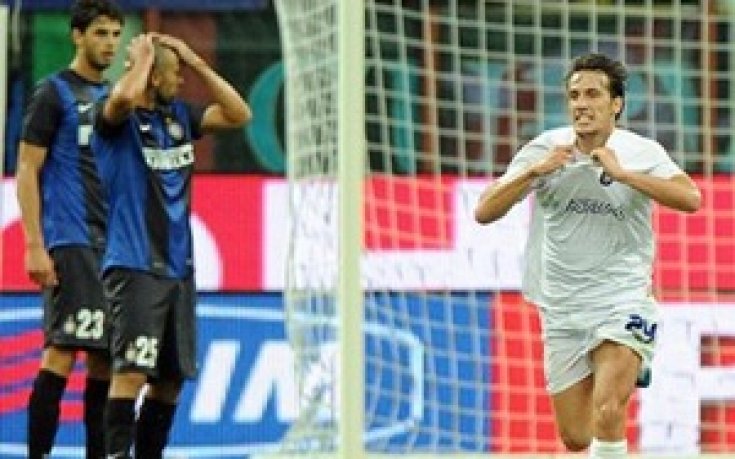 ВИДЕО: Интер бра срам на „Сан Сиро“, загуби от Хайдук и за малко да отпадне от Лига Европа