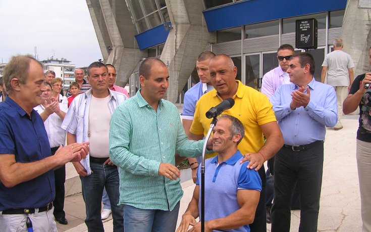 СНИМКИ: Бойко Борисов представи новият спонсор на БК Черно море