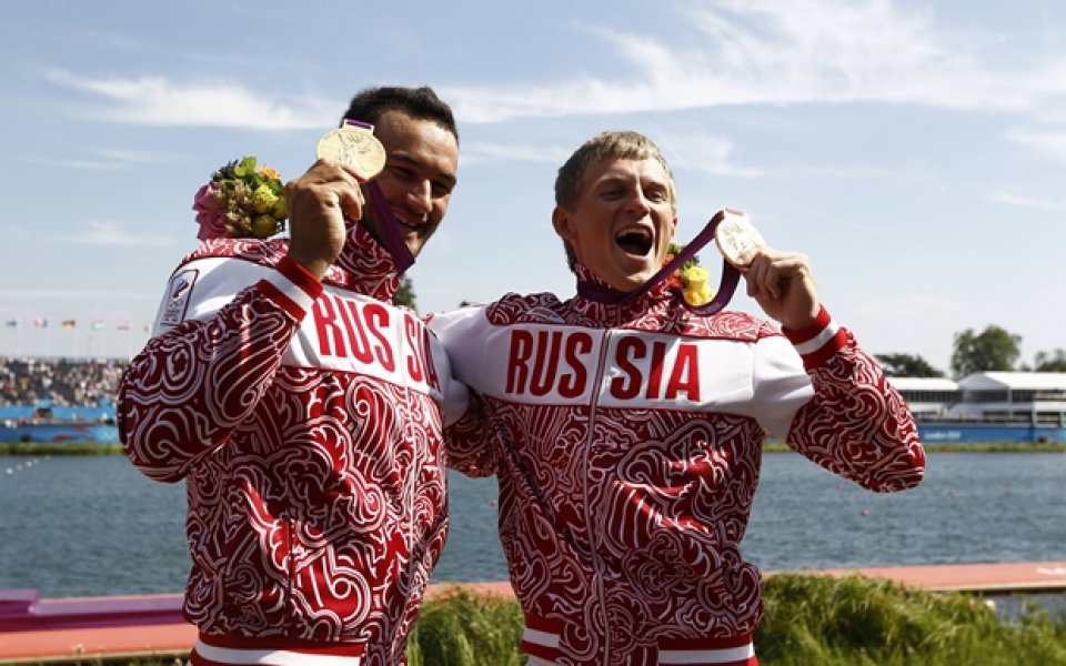 Двойката каяк на Русия при мъжете спечели финала на 200 метра