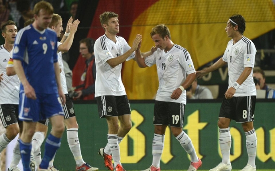 ВИДЕО: Ялова Германия вкара само 3 на Фарьорските острови