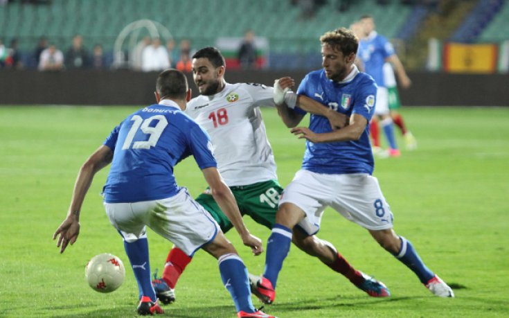 Де Роси контузен, Маркизио с прорезни рани на ръцете и краката от стадион Васил Левски