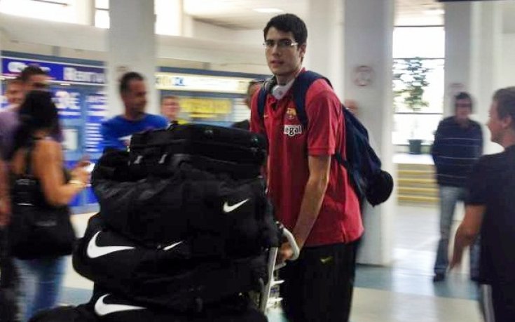 СНИМКИ: Барселона финтира журналистите в София, Наваро забрави английския