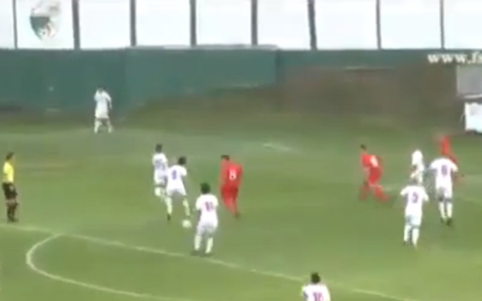 ВИДЕО: Сърби шашнаха с гол след уникално заучено положение