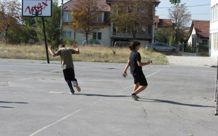 СНИМКИ: Единайсетокласници водят във футболния турнир на НГДЕК