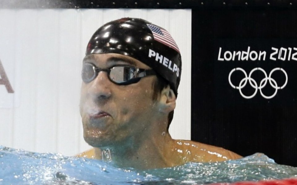 ВИДЕО: Майкъл Фелпс с продължава да изумява феновете си