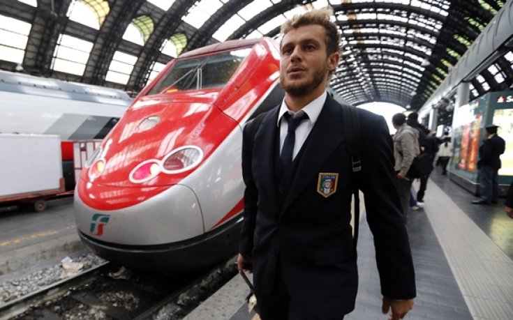 СНИМКИ: Адзурите от Флоренция до Милано с влак