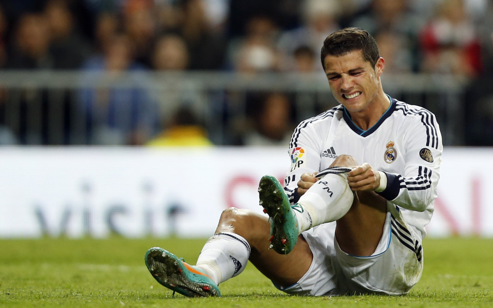 Кристиано Роналдо с травма в коляното, ще играе срещу Борусия Д