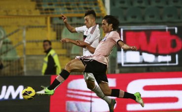 ВИДЕО: Милан навакса два гола, тръгна си с точка от Сицилия