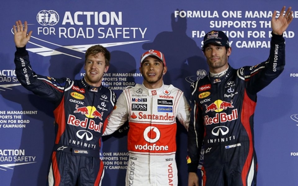 Хамилтън с лесен пол-позишън в Абу Даби