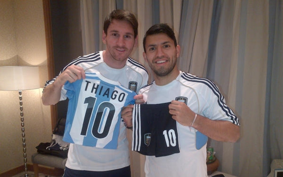Тиаго Меси вече с екип на Аржентина