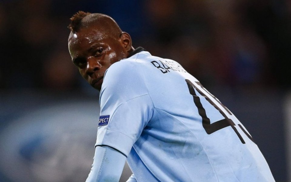 Манчини: Балотели трябва да се труди повече