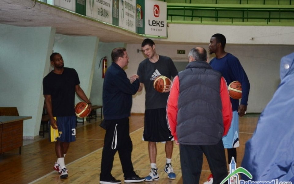 Първи две тренировки за Балкан с новия треньор