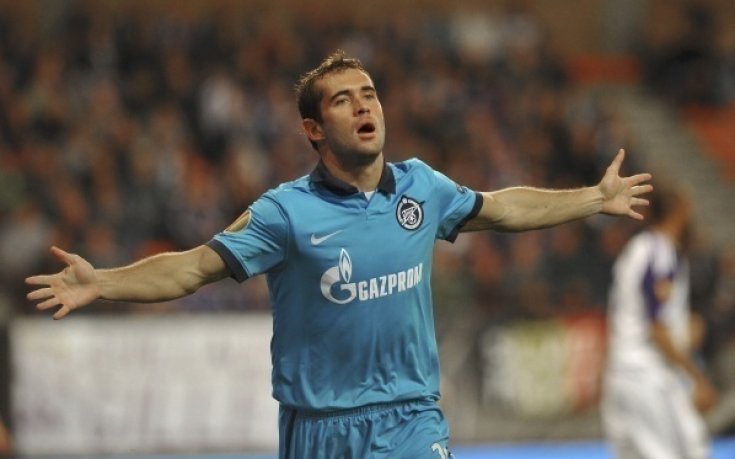 Кержаков пропуска гостуването на Зенит в Милано